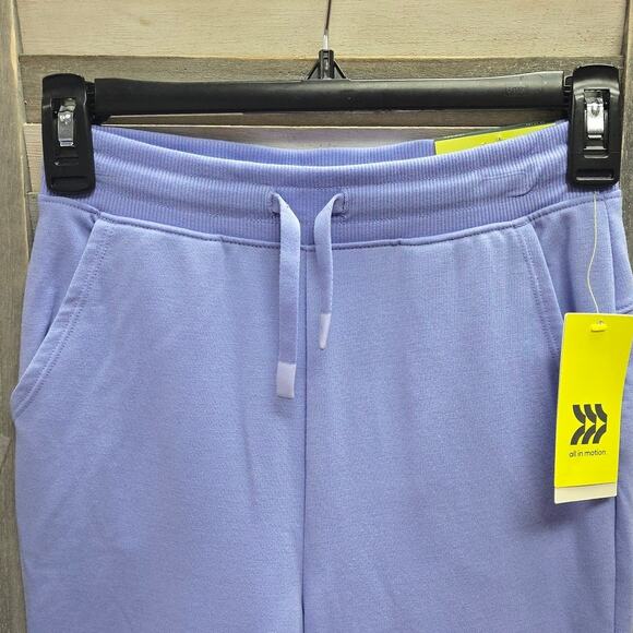 Girls' Cozy Soft Fleece Jogger | All in Motion | Small (6/6X) - Picture 4 of 11